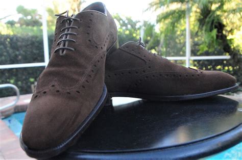 Salvatore Ferragamo Man's Lavorazione Originale Brown Lace .